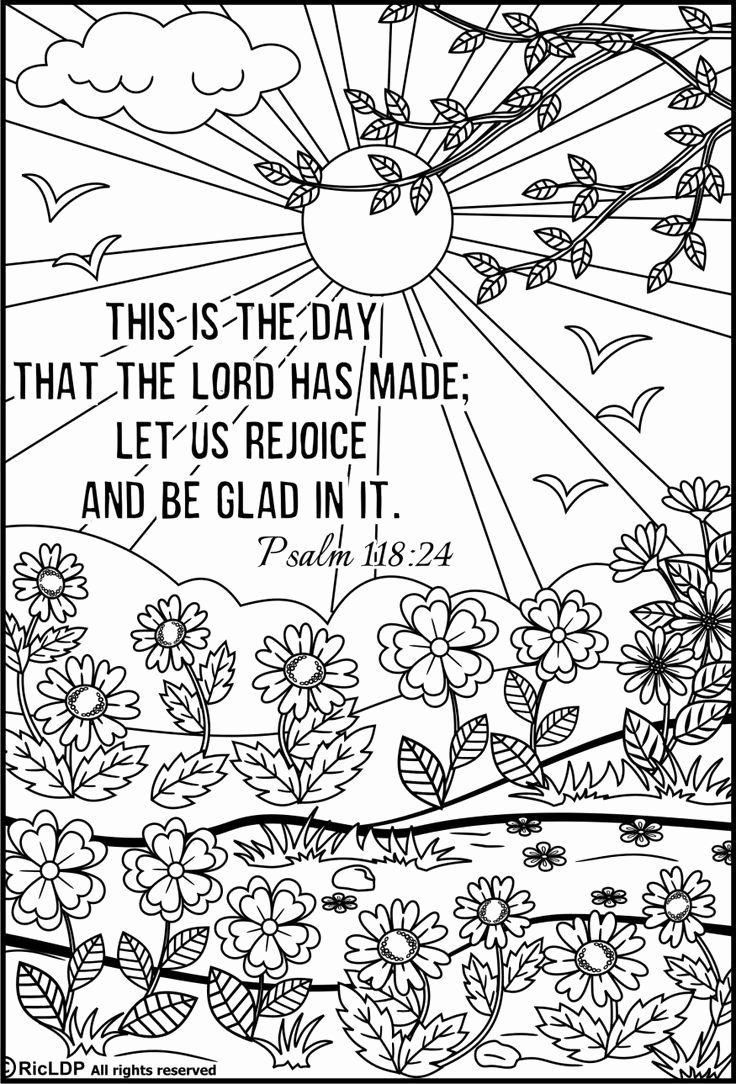 Bible Verse Coloring Pages For Girls