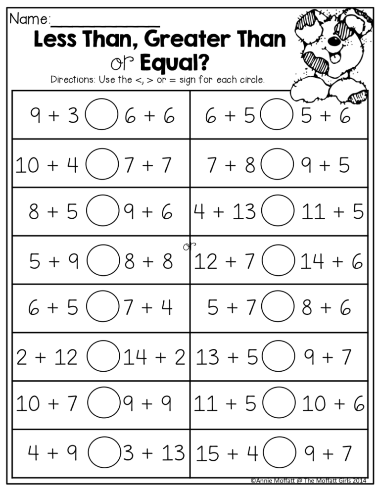 2nd Grade Math Worksheets