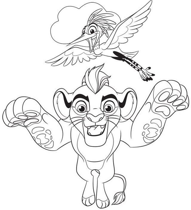 Lion Guard Coloring Pages