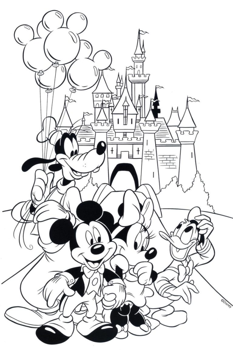 Disney Coloring Sheets