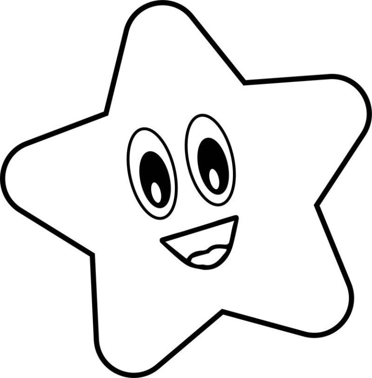 Star Coloring Sheet