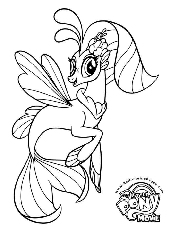 My Little Pony Movie Coloring Pages