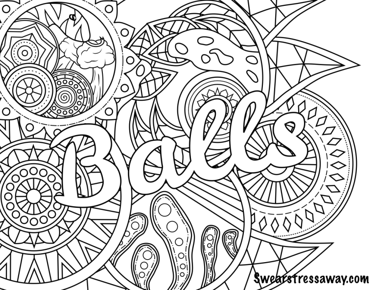 Word Coloring Pages