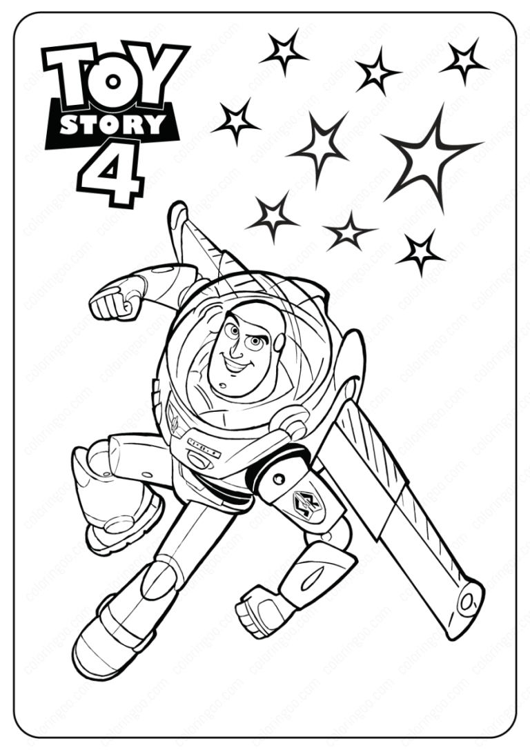 Toy Story 4 Coloring Pages