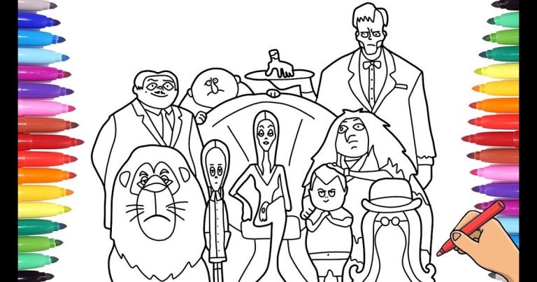 Family Coloring Pages