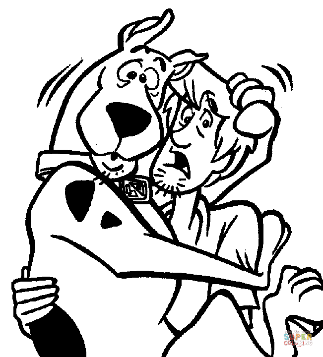 Scooby Doo Coloring Pages