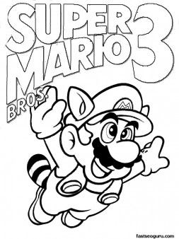 Mario Coloring