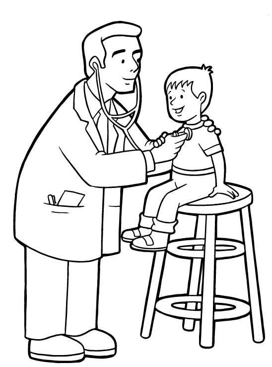 Doctor Coloring Pages