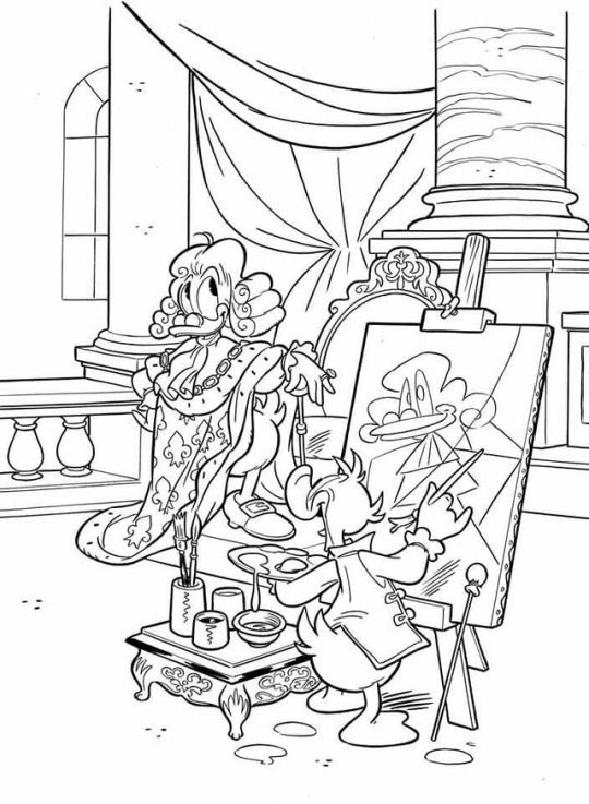 Ducktales Coloring Pages