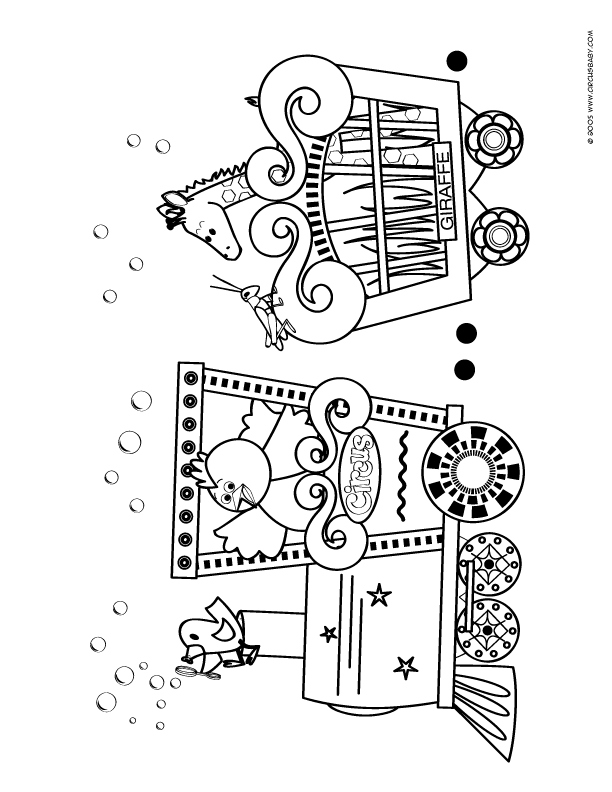 Carnival Coloring Pages