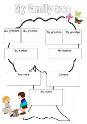 Family Tree Worksheet