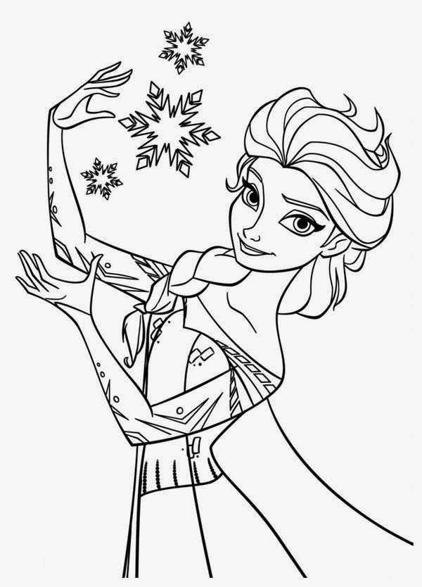 Frozen Printable Coloring Pages