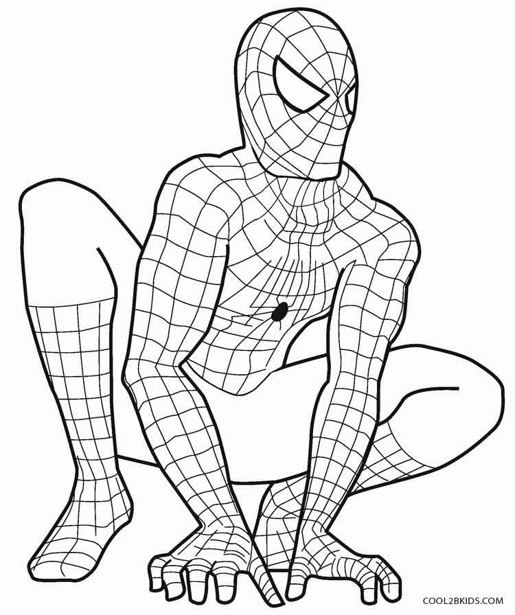 Spiderman Coloring Pages Online