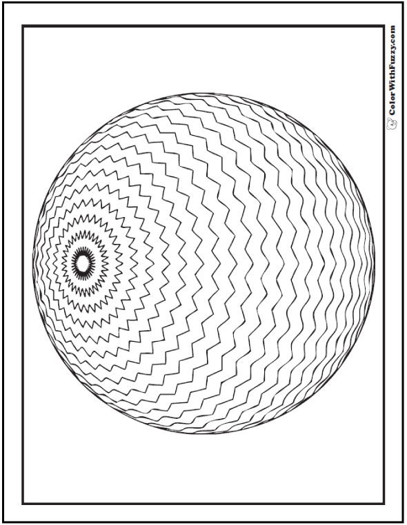 3d Coloring Pages