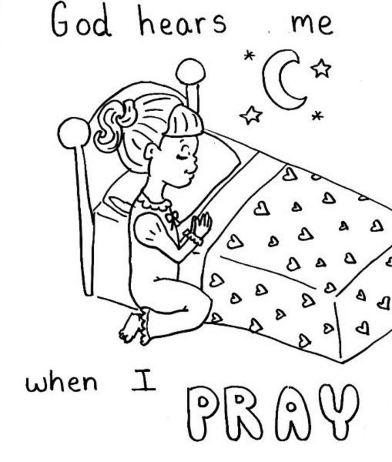 Prayer Coloring Pages