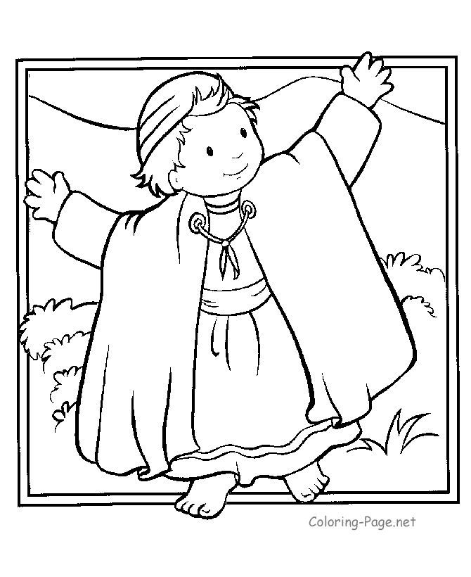 Joseph Coloring Pages