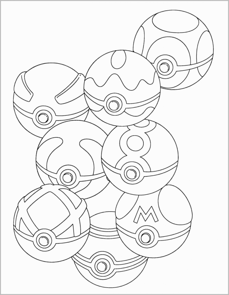 Ball Coloring Pages