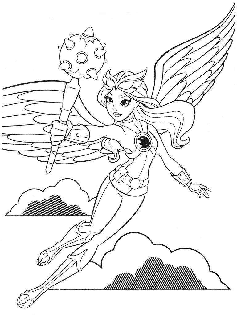 Dc Coloring Pages