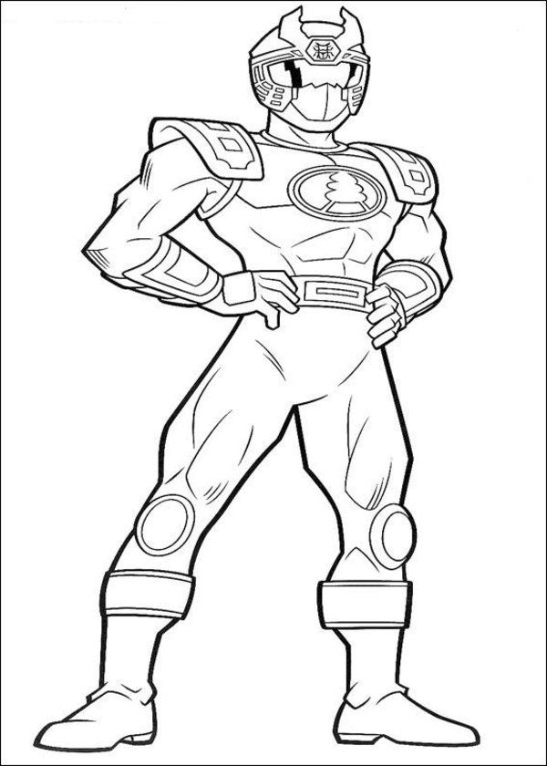 Power Rangers Coloring Pages