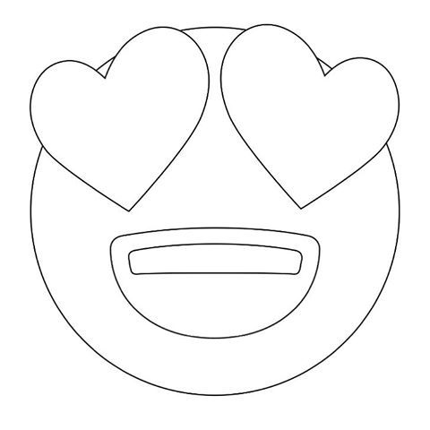 Emoji Coloring Pages