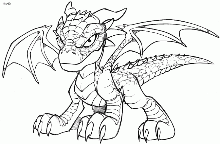 Dragon Coloring Pages