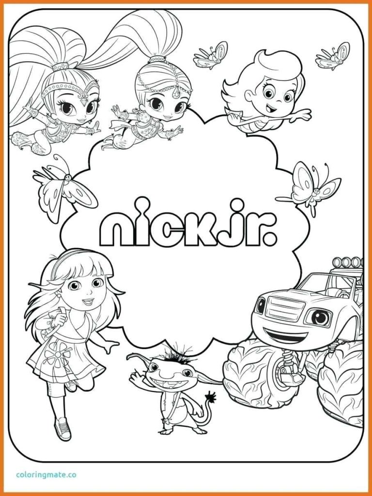 Nick Jr Coloring Pages