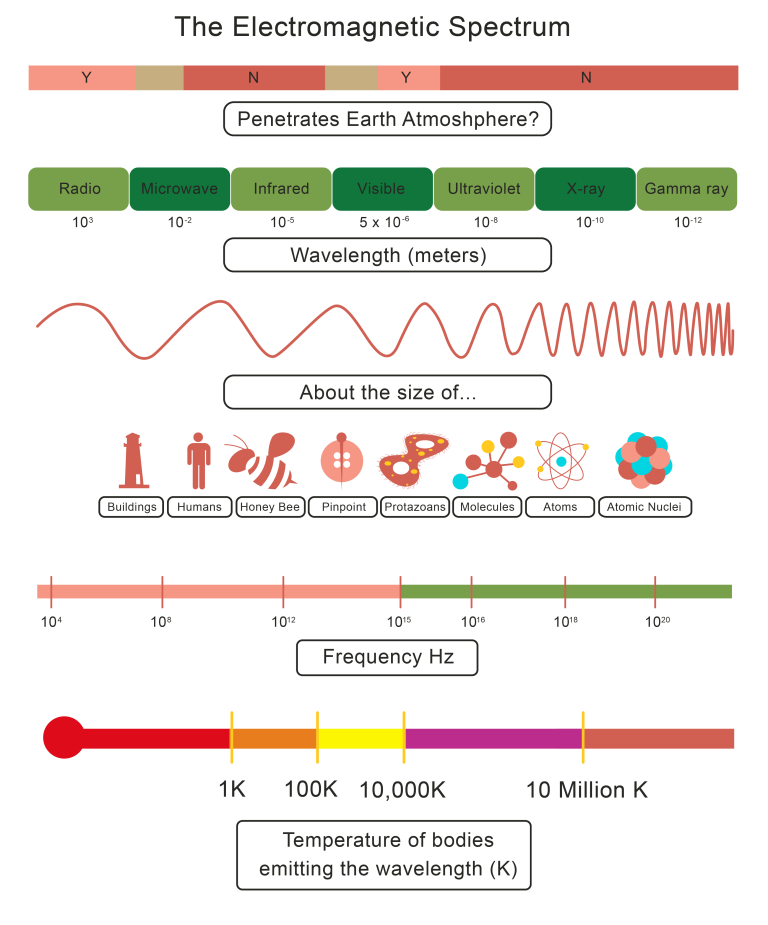 Waves And Electromagnetic Spectrum Worksheet