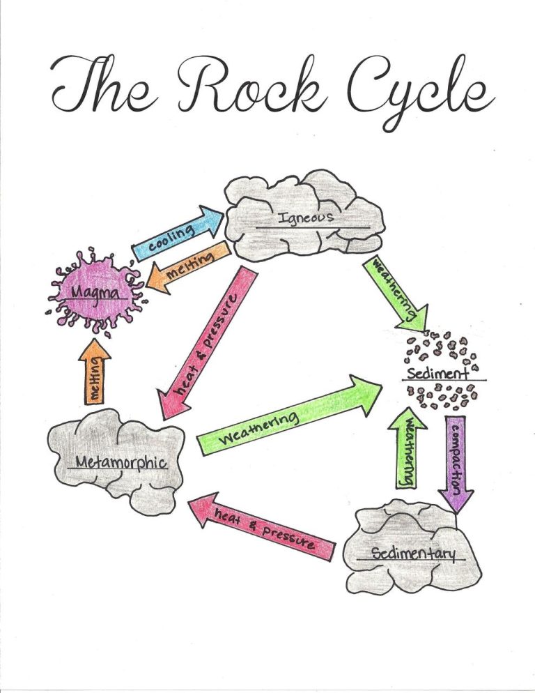 Rock Cycle Worksheet