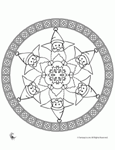 Christmas Mandala