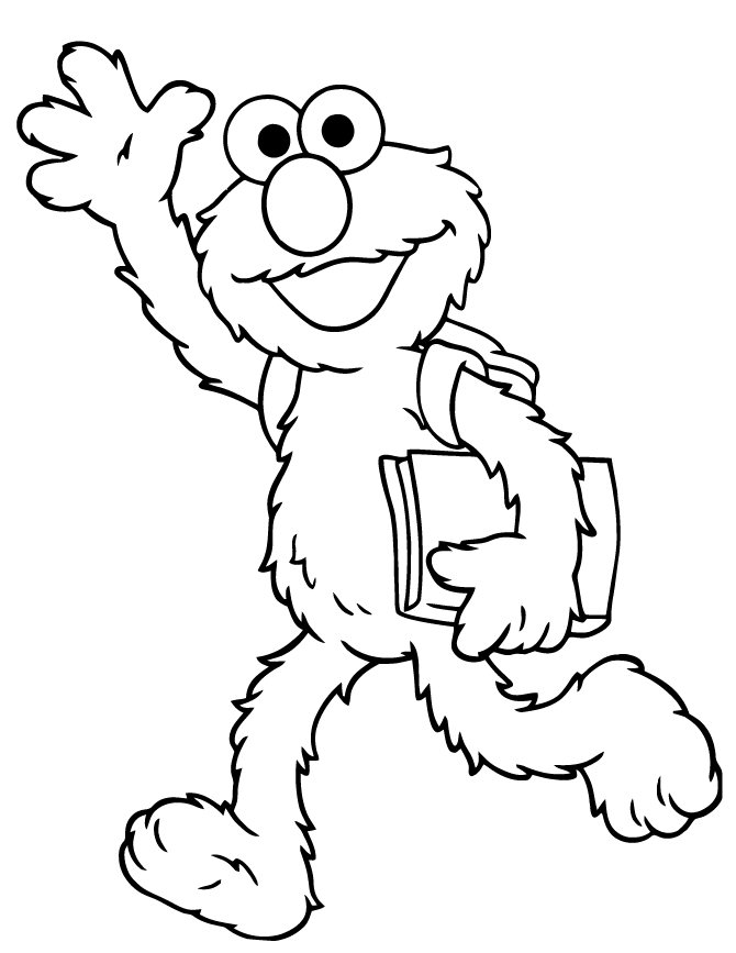 Elmo Coloring Pages