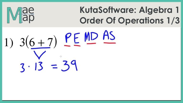 Kuta Software Infinite Algebra 1 Literal Equations Answer Key